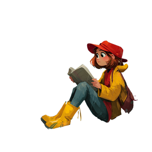 Teenage Reader Girl Vinyl Car Decal Sticker – Waterproof & UV-Resistant 3.4133333333333336"