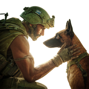 Idf Soldier And Dog Vinyl Car Decal Sticker – Waterproof & UV-Resistant 6.826666666666667"