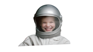 Baby Astronaut Smile Vinyl Car Decal Sticker – Waterproof & UV-Resistant 5.4 Baby Astronaut Smile Vinyl Car Decal Sticker – Waterproof & UV-Resistant 5.4