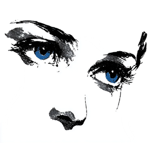 Minimalist Silhouette Eyes Vinyl Car Decal Sticker – Waterproof & UV-Resistant 6.826666666666667"