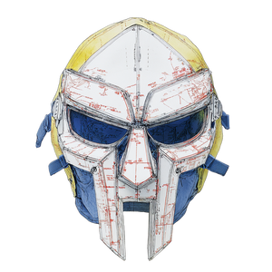 Mf Doom Mask Vinyl Car Decal Sticker – Waterproof & UV-Resistant 6.826666666666667"