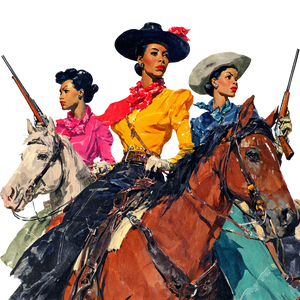 Vintage Cowgirl Trio Vinyl Car Decal Sticker – Waterproof & UV-Resistant 3.4133333333333336" Vintage Cowgirl Trio Vinyl Car Decal Sticker – Waterproof & UV-Resistant 3.4133333333333336"