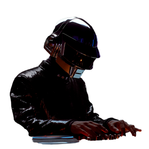 Daft Punk Dj V3 Vinyl Car Decal Sticker – Waterproof & UV-Resistant 3.4133333333333336"