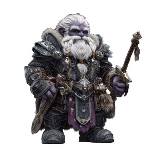 Fantasy Dwarf Warrior V15 Vinyl Car Decal Sticker – Waterproof & UV-Resistant 3.4133333333333336"