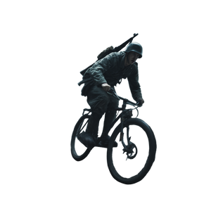 Wwii Zombie Chase Vinyl Car Decal Sticker – Waterproof & UV-Resistant 6.826666666666667"