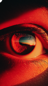 Surreal Lens Iris Vinyl Car Decal Sticker – Waterproof & UV-Resistant 9.706666666666667"