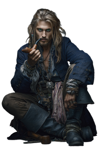 Pirate Jack Sparrow Vinyl Car Decal Sticker – Waterproof & UV-Resistant 8.96"