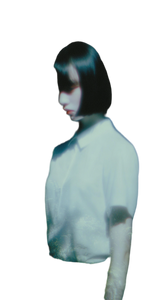 Japanese Girl Forest Vinyl Car Decal Sticker – Waterproof & UV-Resistant 9.706666666666667"