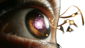 Galactic Eye Insight Vinyl Car Decal Sticker – Waterproof & UV-Resistant 5.4