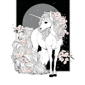 Unicorn V7 Vinyl Car Decal Sticker – Waterproof & UV-Resistant 3.4133333333333336"