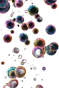 Multicoloured Bubbles Vinyl Car Decal Sticker – Waterproof & UV-Resistant 4.4