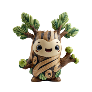 Chibi Torreya Figure Vinyl Car Decal Sticker – Waterproof & UV-Resistant 3.4133333333333336"