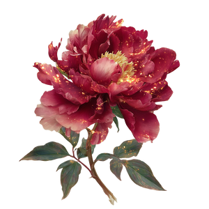 Fiery Peony Vinyl Car Decal Sticker – Waterproof & UV-Resistant 3.4133333333333336" Fiery Peony Vinyl Car Decal Sticker – Waterproof & UV-Resistant 3.4133333333333336"