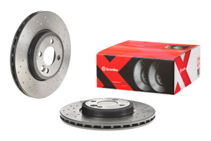Brembo Brake Rotor | Vented Cross Drilled | Fits 2007-2015 Mini Cooper Brembo Brake Rotor | Vented Cross Drilled | Fits 2007-2015 Mini Cooper