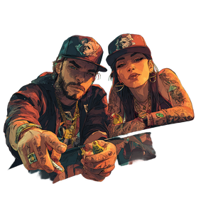 Gta Gang Offer Vinyl Car Decal Sticker – Waterproof & UV-Resistant 3.4133333333333336"