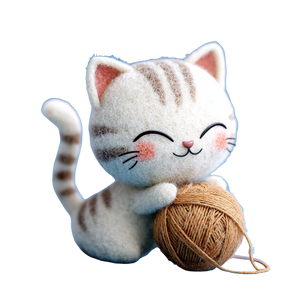 Fluffy Kitten Play Vinyl Car Decal Sticker – Waterproof & UV-Resistant 3.4133333333333336" Fluffy Kitten Play Vinyl Car Decal Sticker – Waterproof & UV-Resistant 3.4133333333333336"