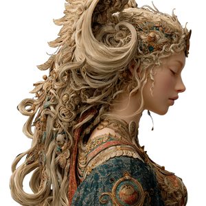 Venus Golden Hair Vinyl Car Decal Sticker – Waterproof & UV-Resistant 3.4133333333333336" Venus Golden Hair Vinyl Car Decal Sticker – Waterproof & UV-Resistant 3.4133333333333336"