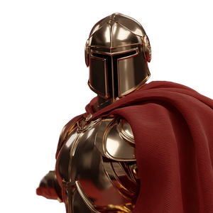 Golden Knight V32 Vinyl Car Decal Sticker – Waterproof & UV-Resistant 6.826666666666667"