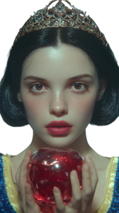 Snow White Close-Up V3 Vinyl Car Decal Sticker – Waterproof & UV-Resistant 9.706666666666667"
