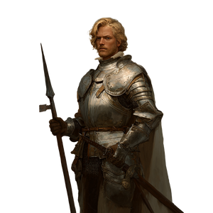 Blond Nobleman Knight Vinyl Car Decal Sticker – Waterproof & UV-Resistant 3.4133333333333336" Blond Nobleman Knight Vinyl Car Decal Sticker – Waterproof & UV-Resistant 3.4133333333333336"