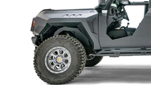 Ultimate Tire Clearance | Fab Fours Inner Fender for Ford Bronco | 12 Gauge Steel, Front Vents, Easy Install