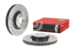 Upgrade Your Mercedes-Benz Brake System with Brembo Vented Cross Drilled Rotor | 2008-2021 Fitment Upgrade Your Mercedes-Benz Brake System with Brembo Vented Cross Drilled Rotor | 2008-2021 Fitment