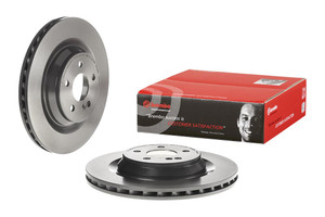 Brembo Vented Brake Rotor | High Carbon Cast Iron SL600 Fitment 2004-2009 Brembo Vented Brake Rotor | High Carbon Cast Iron SL600 Fitment 2004-2009