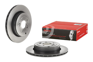 Upgrade Your Hyundai Genesis Coupe Brakes with Brembo Vented Brake Rotor | High Carbon Cast Iron, ECE-R90 Certified