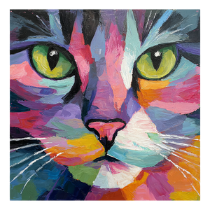 Friendly Tabby Cat Vinyl Car Decal Sticker – Waterproof & UV-Resistant 3.4133333333333336"