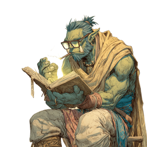 Wizard Orc Hybrid Vinyl Car Decal Sticker – Waterproof & UV-Resistant 3.4133333333333336"