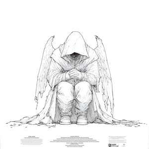 Praying Broken Angel Vinyl Car Decal Sticker – Waterproof & UV-Resistant 3.4133333333333336"