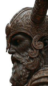 Odin The Viking Vinyl Car Decal Sticker – Waterproof & UV-Resistant 4.8533333333333335"