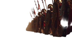 Roman Legion Marching V3 Vinyl Car Decal Sticker – Waterproof & UV-Resistant 2.72"