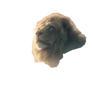 Heavenly Lion Vinyl Car Decal Sticker – Waterproof & UV-Resistant 6.826666666666667"