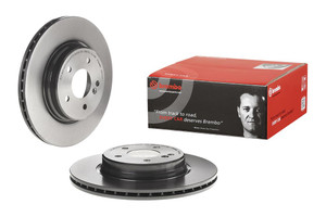 Brembo High Carbon Vented Brake Rotor | Energy-Efficient Coating | 300mm x 55.3mm Brembo High Carbon Vented Brake Rotor | Energy-Efficient Coating | 300mm x 55.3mm