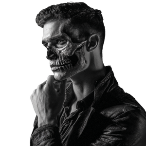 Handsome Demon V3 Vinyl Car Decal Sticker – Waterproof & UV-Resistant 3.4133333333333336"