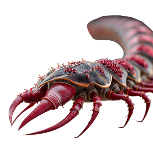Giant Desert Centipede Vinyl Car Decal Sticker – Waterproof & UV-Resistant 3.4133333333333336"