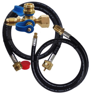 Enhance Your Propane Connection with MB Sturgis 60" Hose | Ideal for Portable Appliances | UL/CSA Approved Enhance Your Propane Connection with MB Sturgis 60" Hose | Ideal for Portable Appliances | UL/CSA Approved