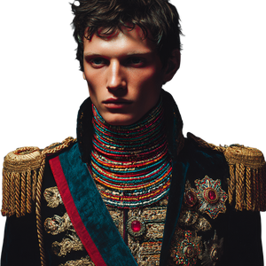 Napoleonic Fashion Portrait Vinyl Car Decal Sticker – Waterproof & UV-Resistant 6.826666666666667" Napoleonic Fashion Portrait Vinyl Car Decal Sticker – Waterproof & UV-Resistant 6.826666666666667"
