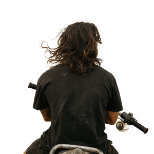 Long Hair Biker V2 Vinyl Car Decal Sticker – Waterproof & UV-Resistant 3.4133333333333336" Long Hair Biker V2 Vinyl Car Decal Sticker – Waterproof & UV-Resistant 3.4133333333333336"