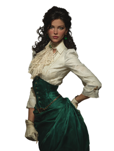 Victorian American Woman Vinyl Car Decal Sticker – Waterproof & UV-Resistant 8.213333333333333" Victorian American Woman Vinyl Car Decal Sticker – Waterproof & UV-Resistant 8.213333333333333"