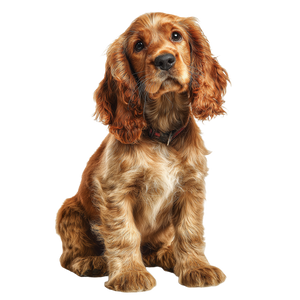 Brown Cocker Spaniel V2 Vinyl Car Decal Sticker – Waterproof & UV-Resistant 3.4133333333333336"