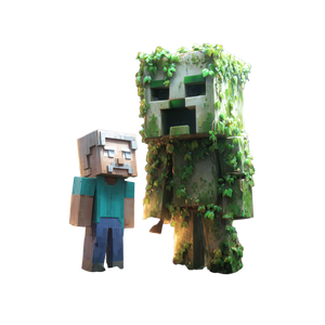 Creeper And Steve Vinyl Car Decal Sticker – Waterproof & UV-Resistant 3.4133333333333336" Creeper And Steve Vinyl Car Decal Sticker – Waterproof & UV-Resistant 3.4133333333333336"
