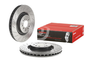 Upgrade Your Mercedes-Benz Brakes|Brembo Vented Cross Drilled Brake Rotor|High Carbon Cast Iron Upgrade Your Mercedes-Benz Brakes|Brembo Vented Cross Drilled Brake Rotor|High Carbon Cast Iron