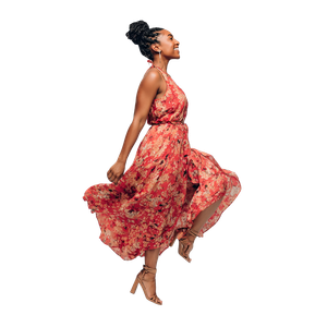 Joyful Jumping Woman V5 Vinyl Car Decal Sticker – Waterproof & UV-Resistant 3.4133333333333336"