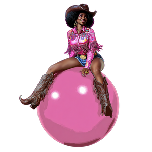 Retro Cowgirl Ride Vinyl Car Decal Sticker – Waterproof & UV-Resistant 3.4133333333333336" Retro Cowgirl Ride Vinyl Car Decal Sticker – Waterproof & UV-Resistant 3.4133333333333336"