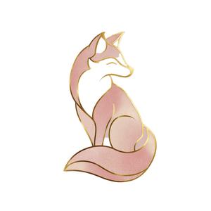 Fox Logo Design Vinyl Car Decal Sticker – Waterproof & UV-Resistant 3.4133333333333336"