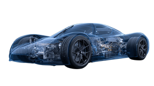 Electric Hypercar Engine Vinyl Car Decal Sticker – Waterproof & UV-Resistant 5.4