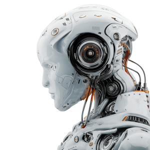 Modern Robot V3 Vinyl Car Decal Sticker – Waterproof & UV-Resistant 6.826666666666667"