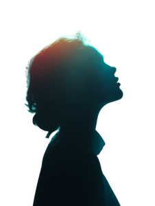 Futuristic Creative Portrait Vinyl Car Decal Sticker – Waterproof & UV-Resistant 8.213333333333333"